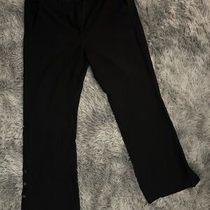 White House Black Market Black Boot Cut Pants